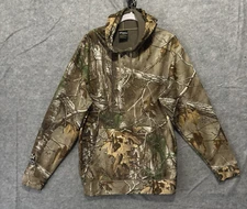 Scent Blocker RealTree Hoodie Mens Sz M Camo Trinity Technology Pocket