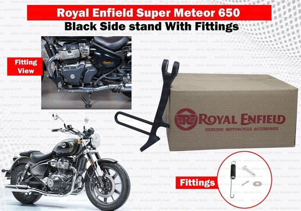 "Royal Enfield \"Black Side Stand Assembly\" FüR Super Meteor 650"-image