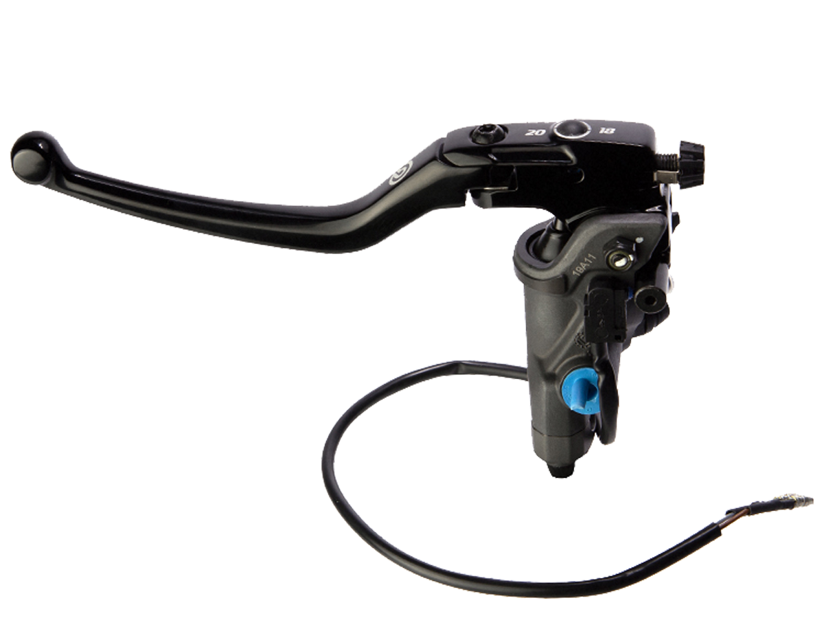 Brembo 19 RCS Corsa Corta Brake Master Cylinder w/ Folding