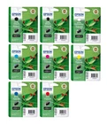 8 x Genuine Ink Epson Stylus Photo R800 R1800 / T0540 T0541 T0542 -T0549 LOT