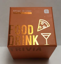 Talking Tables After Dinner Food & Drink Trivia Card Game 120 Questions Foodies