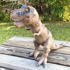 Toys R Us 17" Dinosaur T-Rex Large Soft Rubber 17x23x10 Maidenhead Jurassic TRex