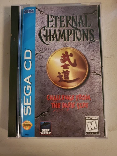 Eternal Champions: Challenge From the Dark Side (Sega CD, 1994) tested, clean