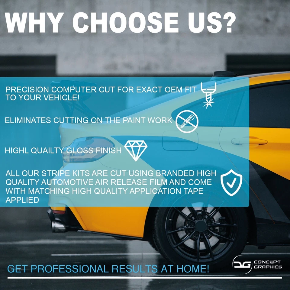 Vinile a rilascio aria decalcomania a righe inferiori si adatta perfettamente a Mini Clubman F54 S & JCW - Immagine 3 di 3