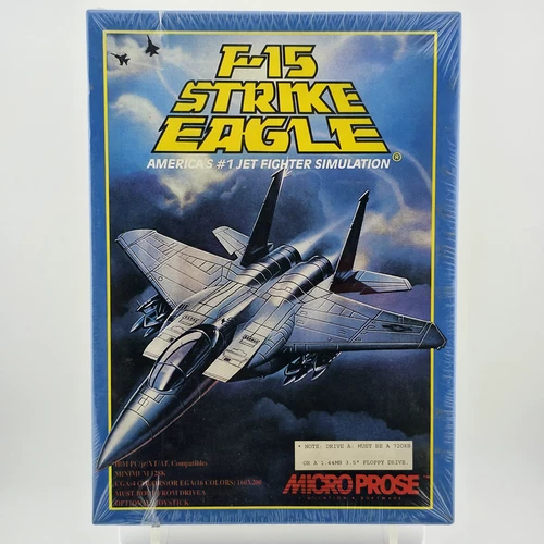 F-15 Strike Eagle, 1985, Big Box, New & Sealed