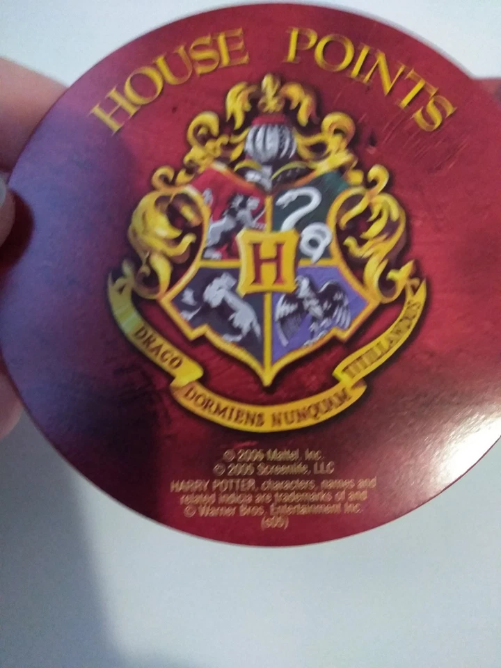 Harry Potter Scene It? 1st Ed 2005 Trivia Game Card House Points - Image 2 of 4