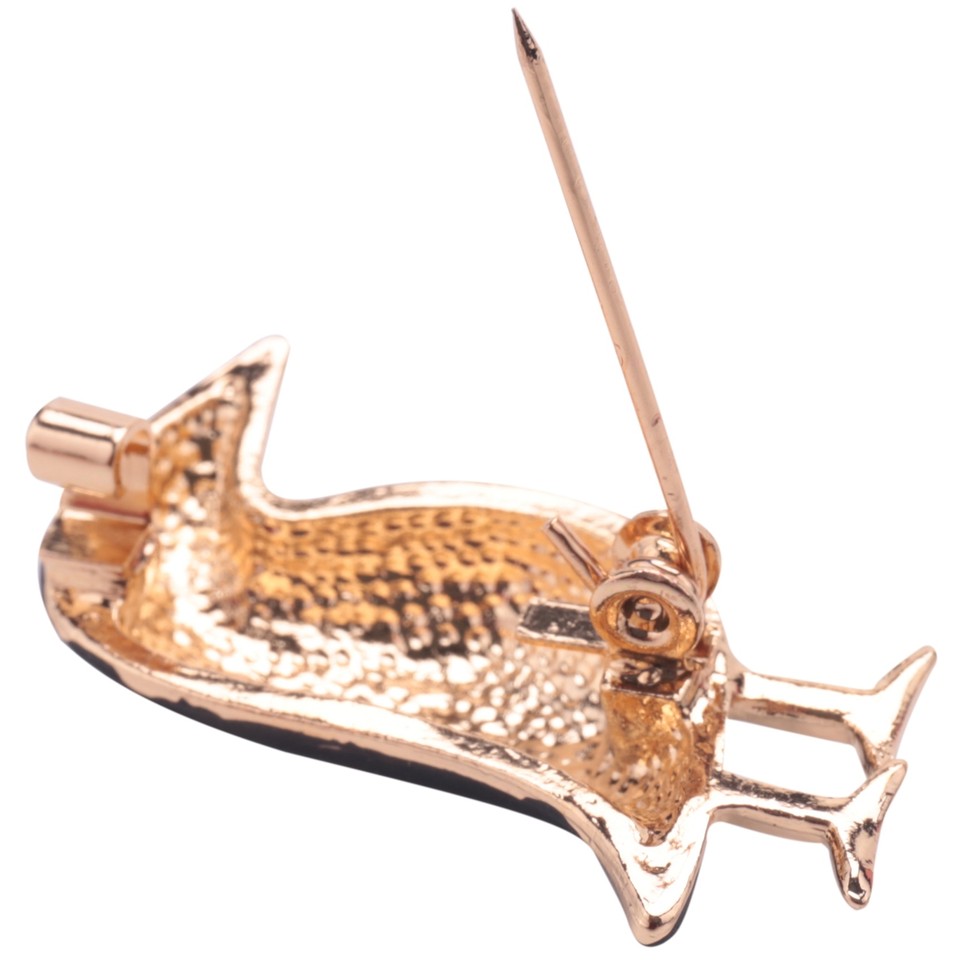 Meerestier Brosche Mit Emaille - Süße Hai & Wal Anstecker Für Schals & Jacken