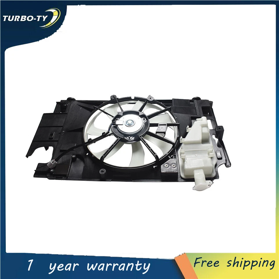 2012 2013 2014 2015 For Toyota Prius C 1.5L Engine Radiator Cooling Fan Assembly - Image 3 of 4