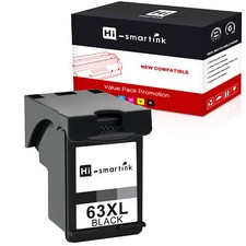 63XL Black Ink for HP DeskJet 1110 1112 2130 2132 2136 3630 3632 3636 3637 3638