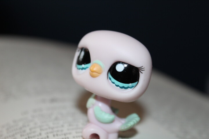 Figurine Littlest Pet Shop LPS #1187 Pigeon (dove) - Occasion, Collection Hasbro