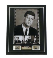 JOHN F. KENNEDY MEMORABILIA VINTAGE FILM CELLS UNIQUE GIFT FRAMED OR MOUNTED 