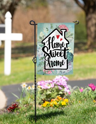 Meadow Creek Premium Garden Flag - Home Sweet Home (NWT)