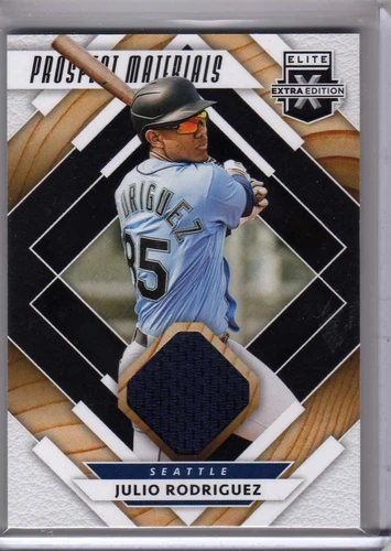 Julio Rodriguez 2020 Elite Extra Edition Prospect Materials PM-JR Mariners