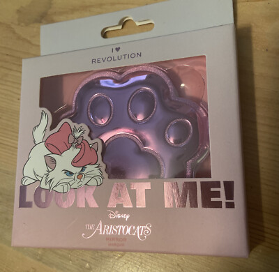 I Heart Revolution Disney The Aristocats Marie Paw Compact Mirror Look At Me New