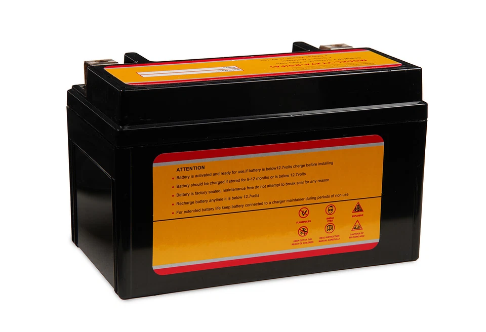 Yamaha 125CC YJ125T Vino 125, 2004-2009 Motorcycle Battery (Replacement) Foto 2 de 2