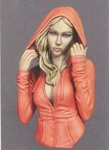 1/12 BUST Resin Figure Model Kit Modern Sexy Girl Female Unpainted