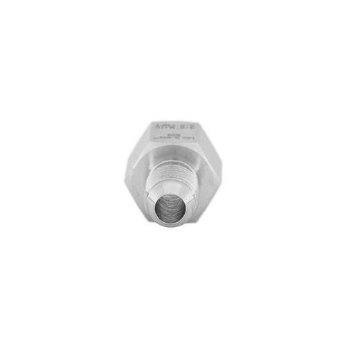 Adaptador de manguera recta FNPT 3/8" MJIC x 3/8" SS316 ¡LoCo Science! - Imagen 3 de 6