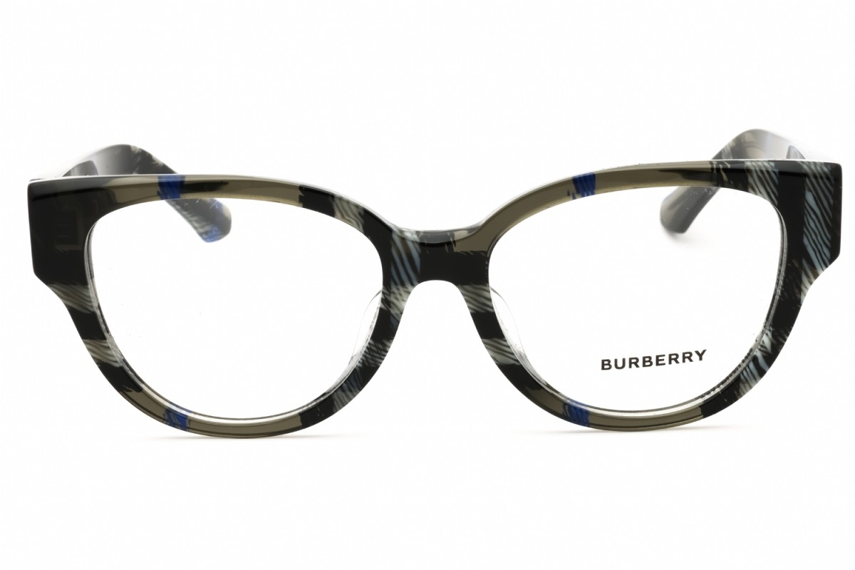 Burberry BE2421F 4147 Check Lichen 53mm Eyeglasses New Authentic thumbnail 2