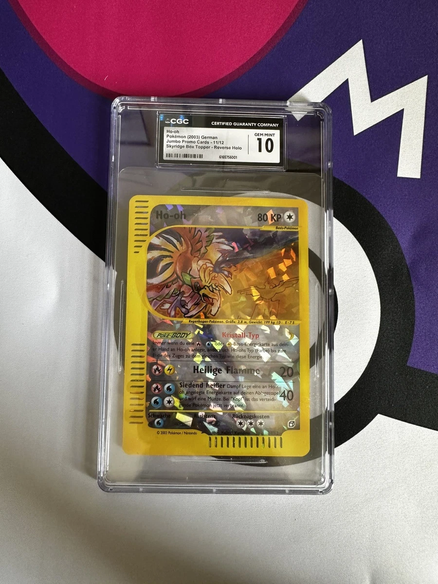 Ho-Oh Pokémon TCG Skyridge Collectible Individual Card Games for