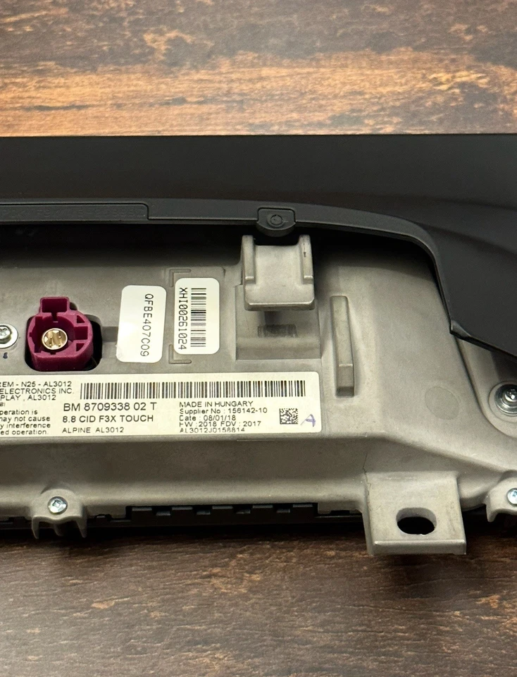 Pantalla táctil bmw 8.8 cid f3x nbt evo hu id6 4.1 f22 f30 f31 f32 f34 f36 Foto 4 de 4
