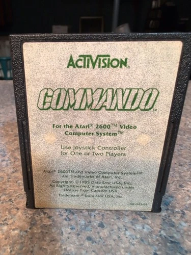 Atari 2600 7800+ Commando Tested Combine Ship