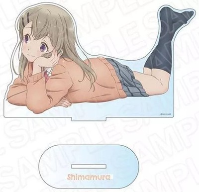 Shimamura Acrylic Stand - Adachi to Shimamura Anime Unique Illustration Large