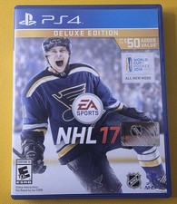 EA Sports NHL 17 Deluxe E (20o6) Sony PlayStation 4 Complete Tested And Working 
