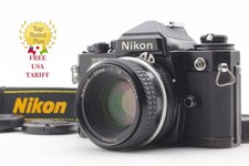 [N COMME NEUF avec sangle] Appareil photo argentique Nikon FE2 noir 35 mm...