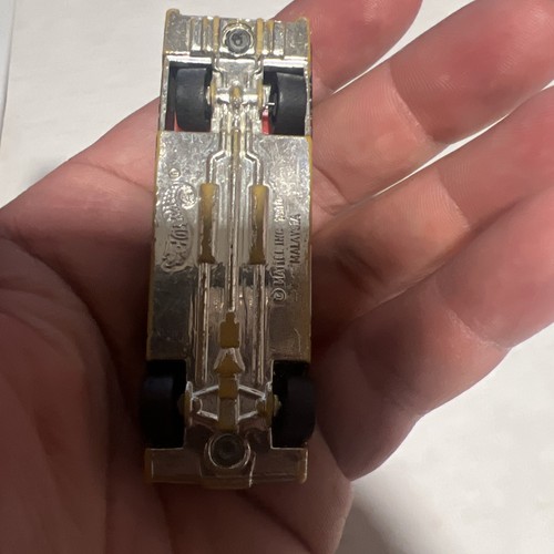 Hot Wheels 1990 Glitter Black Limo Cadillac Red Interior 1:64 Diecast Loose Rare - Picture 4 of 4