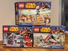LEGO Rare Star Wars Troopers Lot: 75034 Death Star, 75035 Kashyyyk, 75036 Utapau
