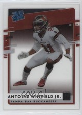 2020 Panini Chronicles Clearly Donruss Rated Rookie Antoine Winfield Jr 1hn2