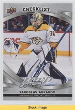 2023 Upper Deck MVP Rookies Silver Script SP CL Yaroslav Askarov #250 READ 19xn