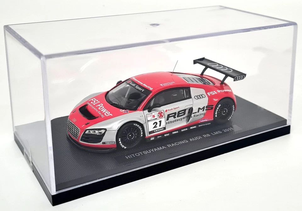 Ebbro 1/43 Audi R8 LMS 2011 Hitotsuyama Racing #21 Resin Scale Model Race Car - Image 3 of 4