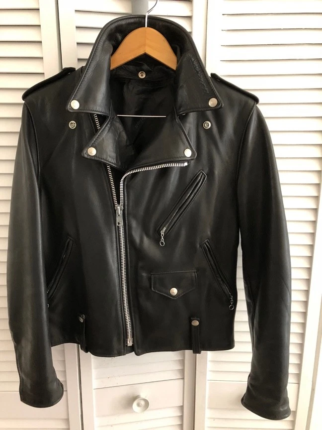 vintage schott motorcycle jacket products for sale | eBay