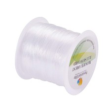 Clear Nylon Thread 0.6mm 20 Yards Invisible String for Beading Crafts and Decor
