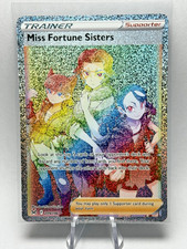 Pokemon Card - Miss Fortune Sisters 209/196 Rainbow Lost Origin - Mint/NM  on eBay