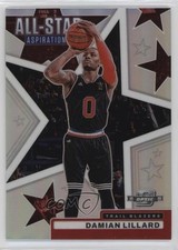 2021-22 Panini Contenders Optic All-Star Aspirations Damian Lillard #22 0xe0