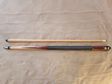 Billiard Pool Cue-National Brand-Model 102-19 oz-58 in-12 mm Shaft Tip-Two Piece