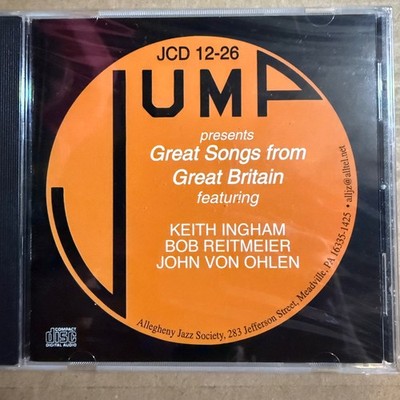 Ingham Reitmeier Ohlen   Great Songs from Great Britain CD Jazz JUMP