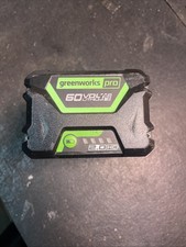 GreenWorks Pro 60V Max 2 Ah Lithium Ion Battery LB602 Tested Working.