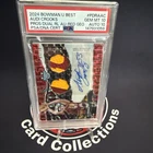 Audi Crooks 2024 Bowman U Best Pros Dual Relic AU-Red-Geo /10 PSA 10/AU 10 POP 1