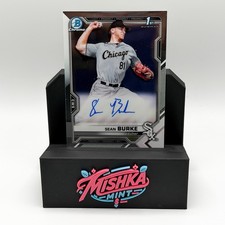 Sean Burke Bowman Chrome 2021 Auto