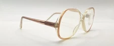 Vintage B.G. Mindy Brown Translucent Sunglasses FRAMES ONLY Hong Kong