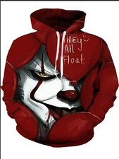 Horror 3D Printed Hoodie Joggers Sets, Gifts for Horror Movie Fan