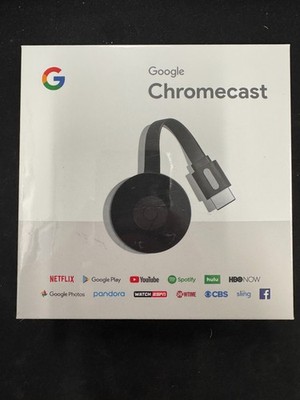 Google Chromecast (2nd Generation) HD Media Streamer Black
