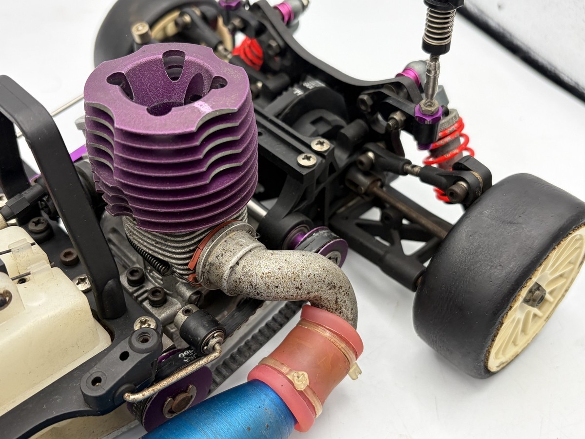 For parts Mugen MTX-2 vintage chassis with engine | eBay