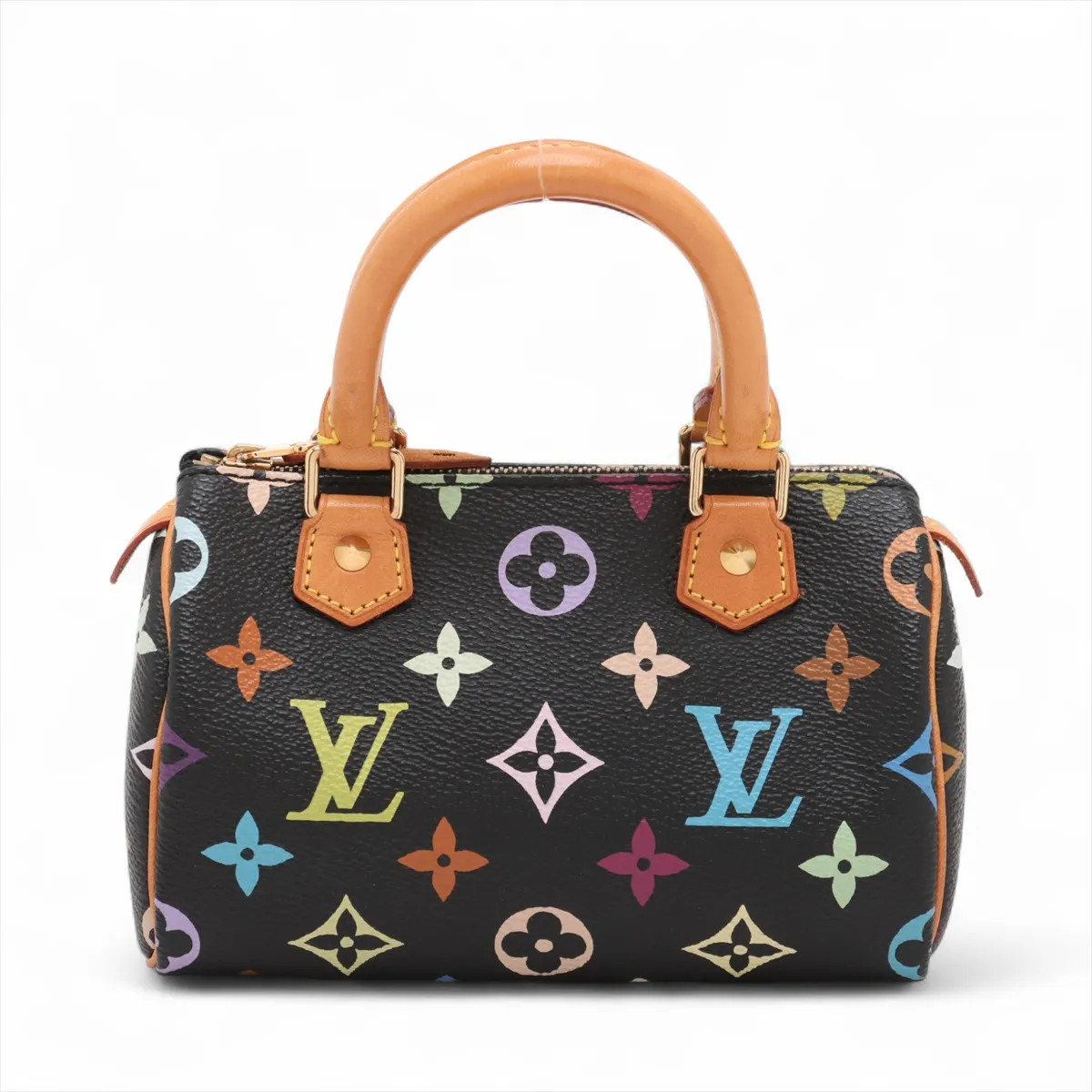 Louis Vuitton Multicolor Mini Speedy M92644 Black
