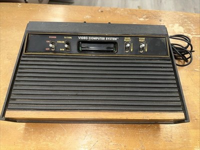 Vintage Atari Game Console Only UNTESTED