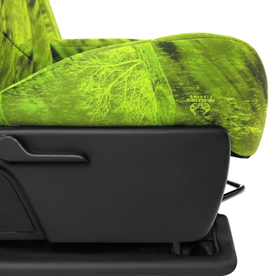 For Mitsubishi Diamante 97-04 Seat Cover Realtree Fishing 1st Row Camo Green - Image 3 of 4