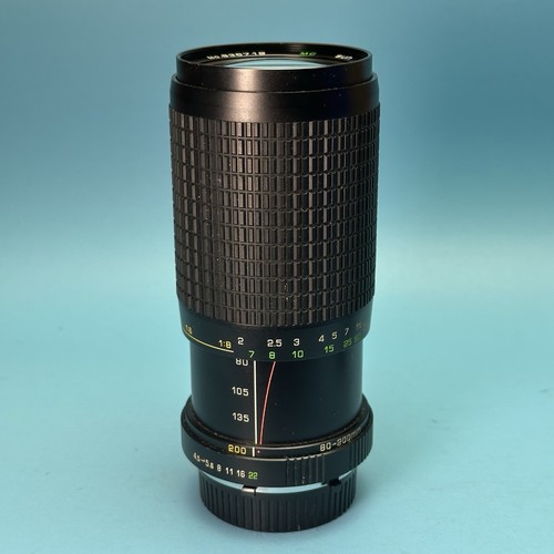 Sunactinon 80-200mm 1:4.5 Macro Zoom Lens For Minolta MD - Picture 1 of 3
